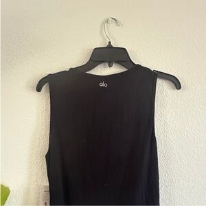 ALO Yoga Black Muscle Tee